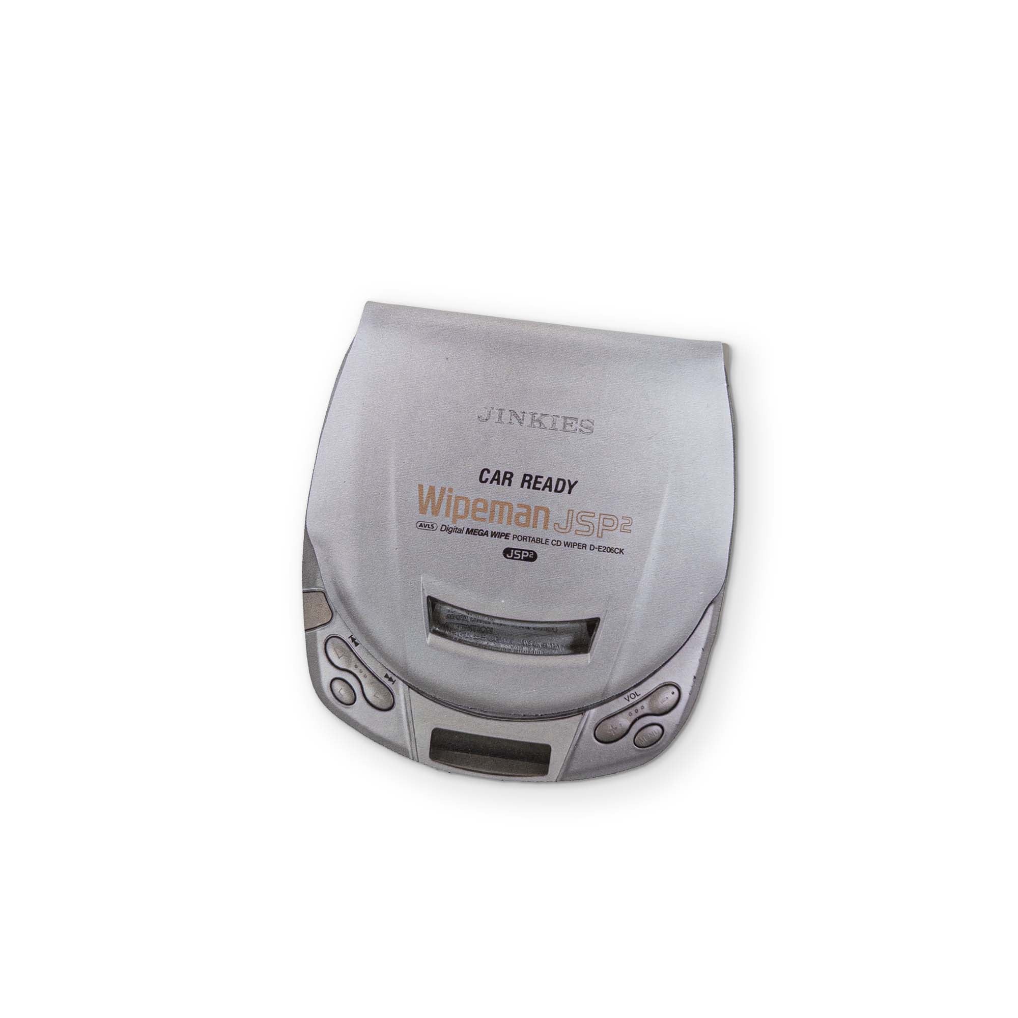 A CD PLAYER YOU CAN CLEAN YOUR GLASSES WITH