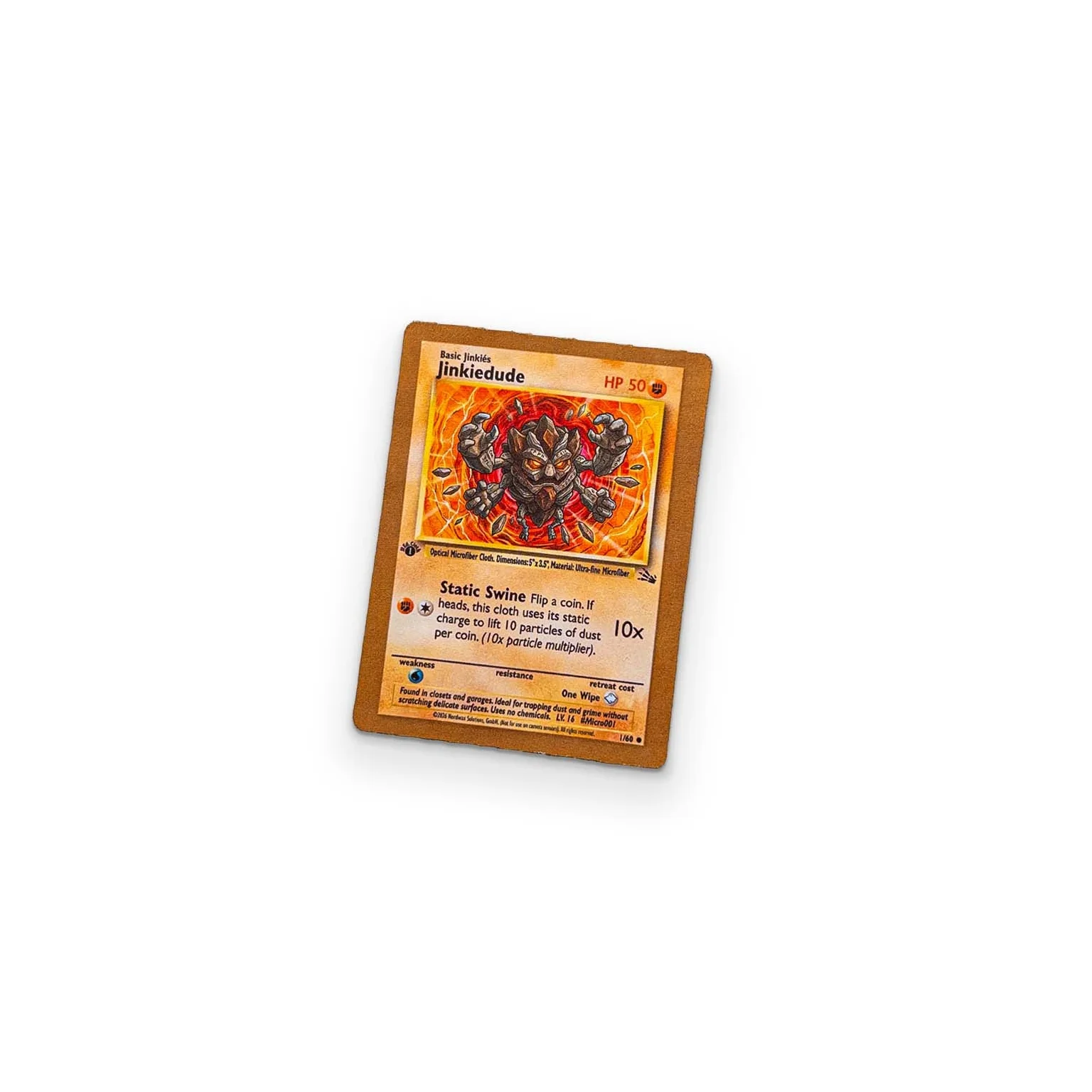 A JINKÉMON CARD YOU CAN CLEAN YOUR GLASSES WITH - Image 3