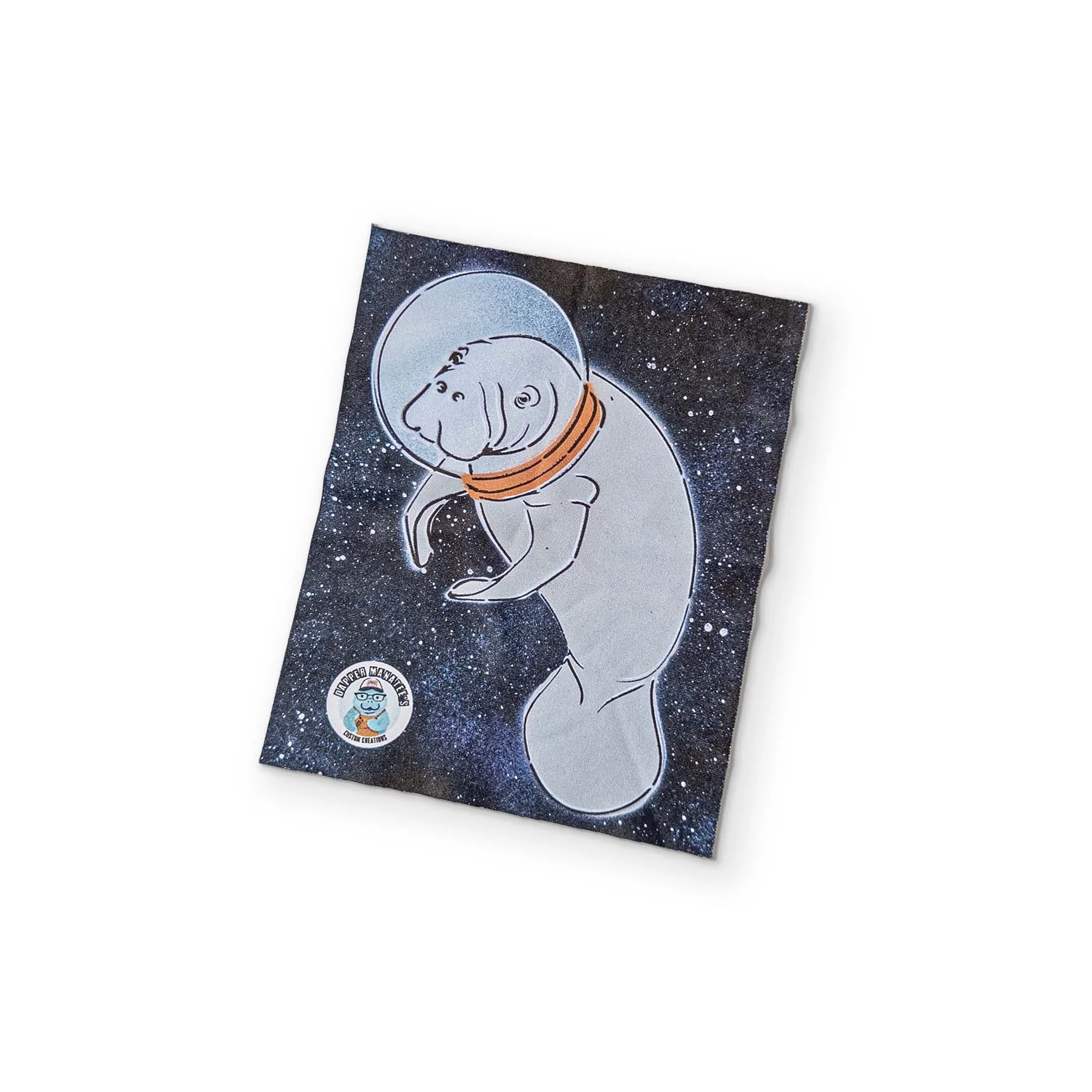 A MANATEE YOU CAN CLEAN YOUR GLASSES WITH