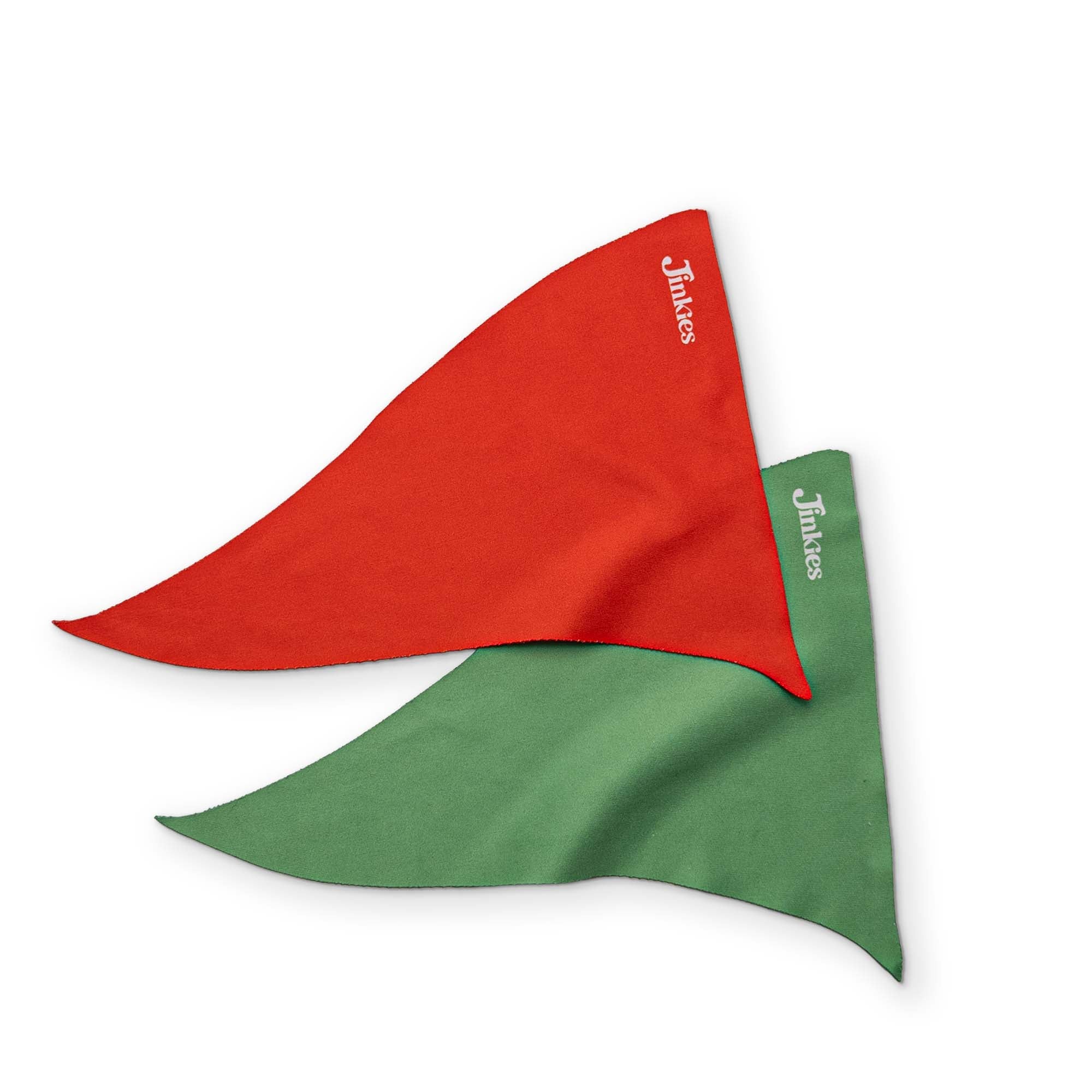 A RED (AND GREEN) FLAG YOU CAN CLEAN YOUR GLASSES WITH