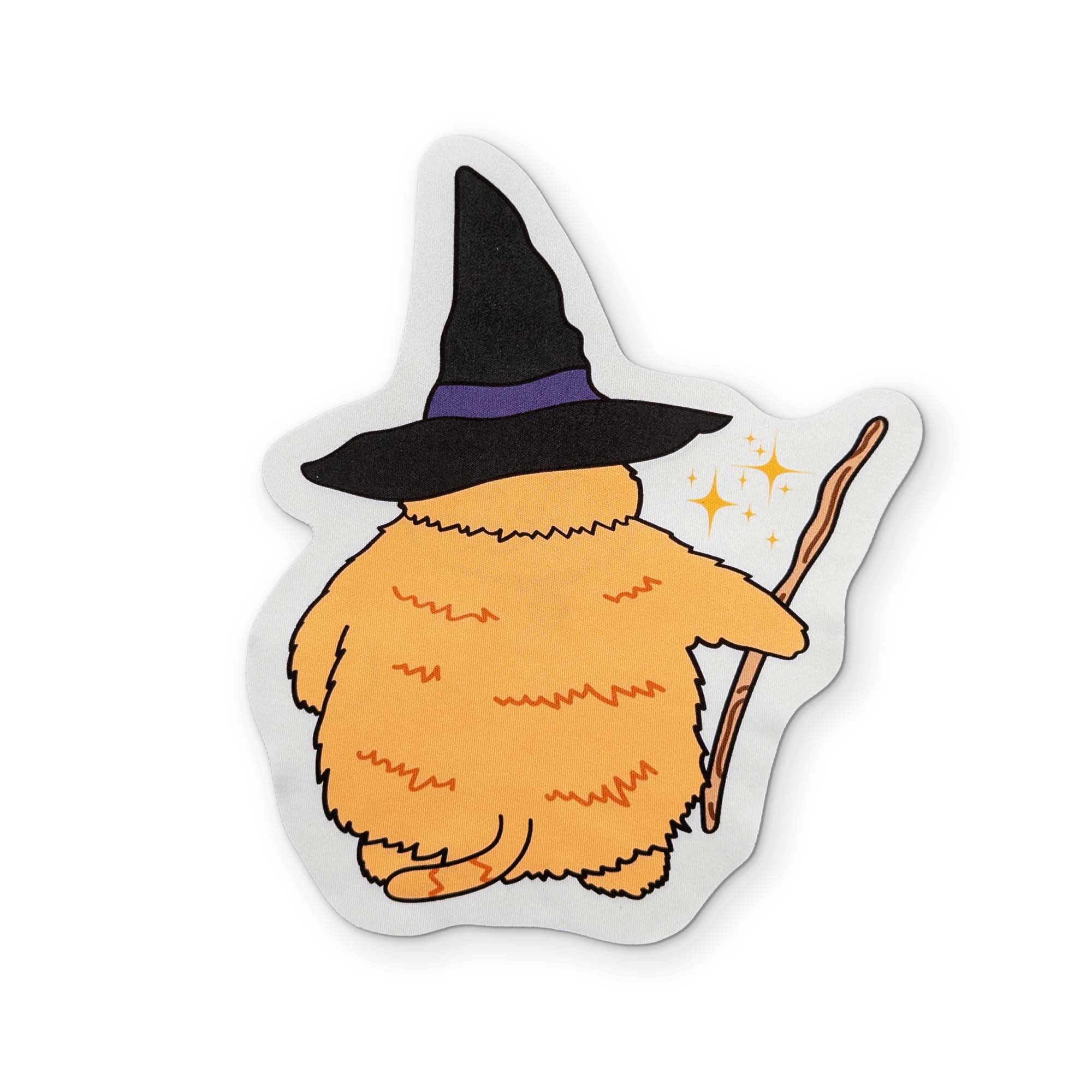 ORANGE CAT WIZARD YOU CAN CLEAN YOUR GLASSES WITH - Image 2