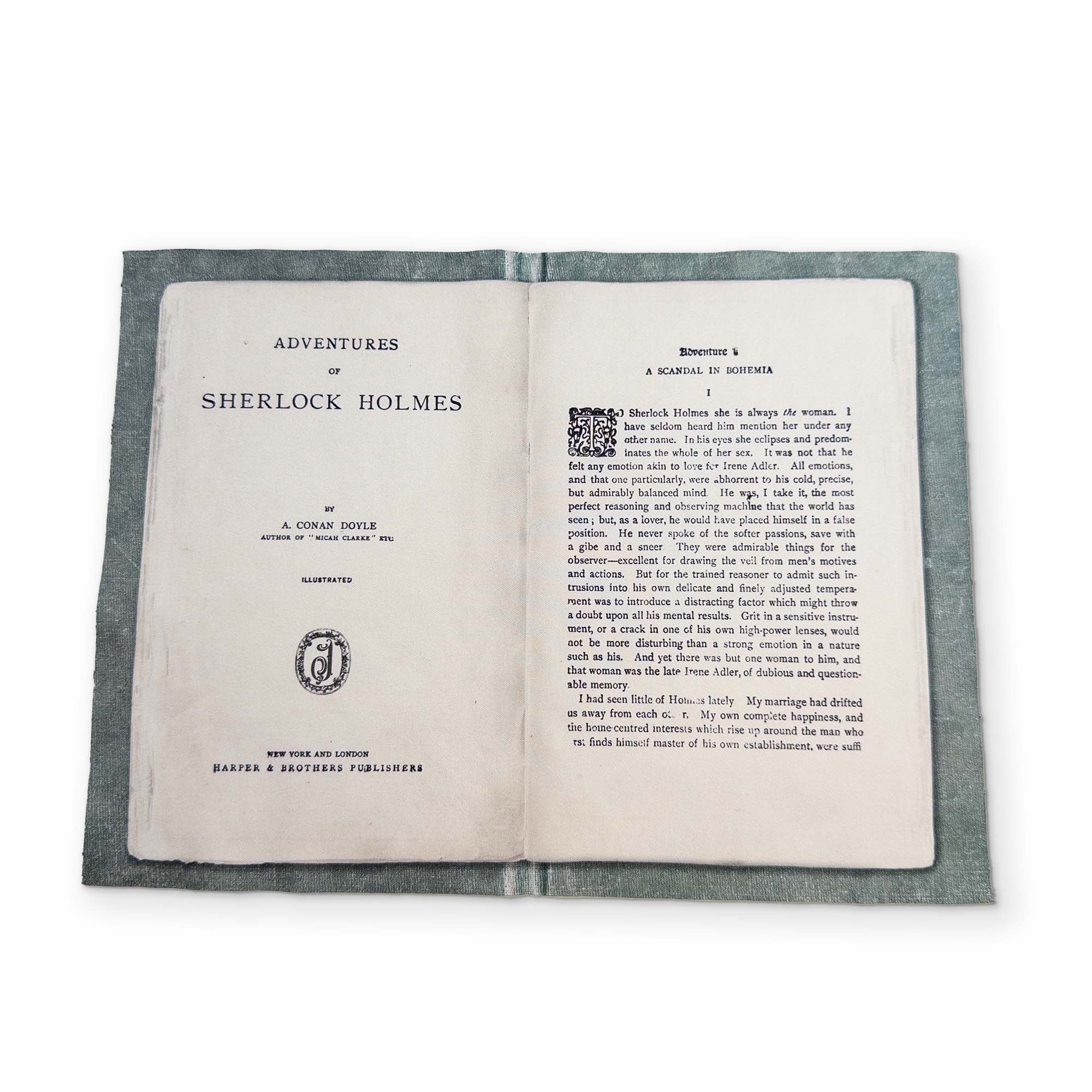 SHERLOCK HOLMES - A BOOK YOU CAN CLEAN YOUR GLASSES WITH - Image 2
